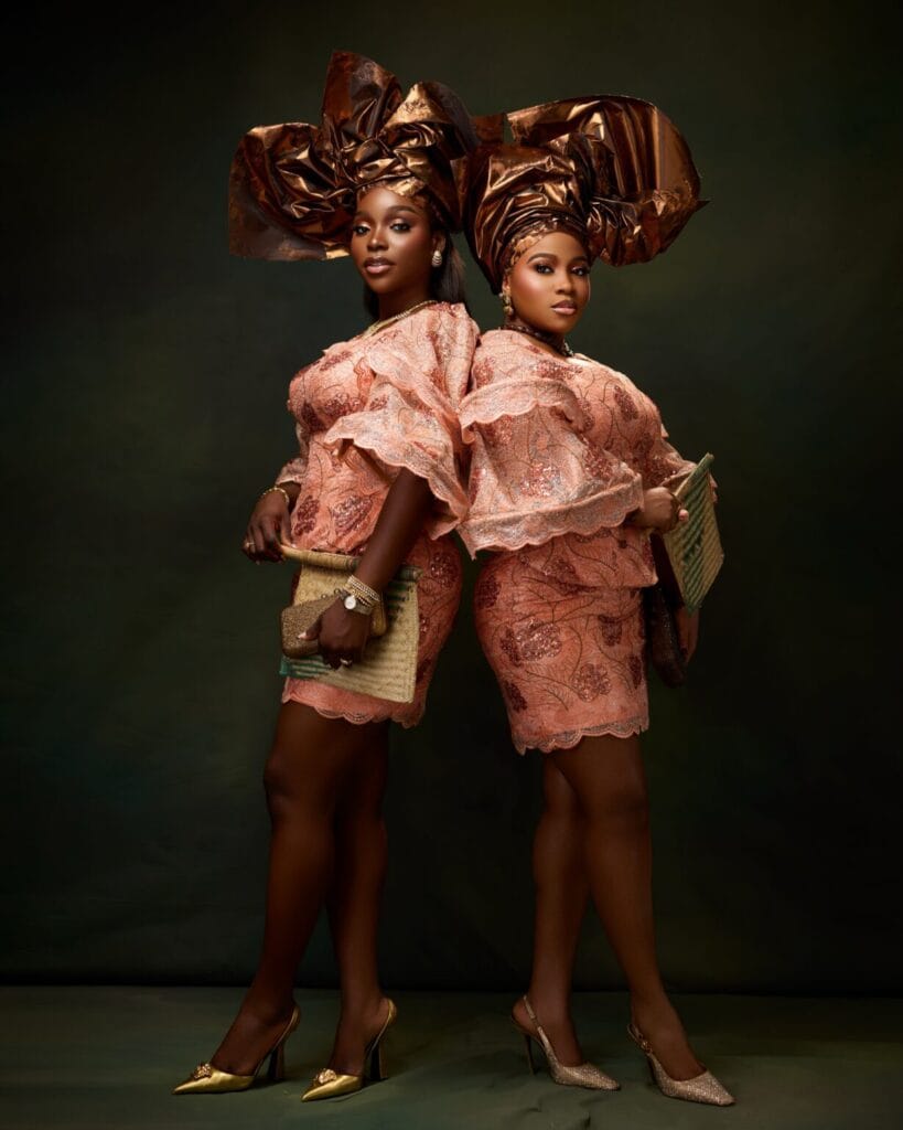 Veekee James and Tomike Adeoye