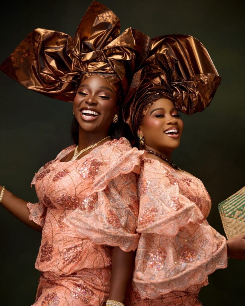 Veekee James and Tomike Adeoye