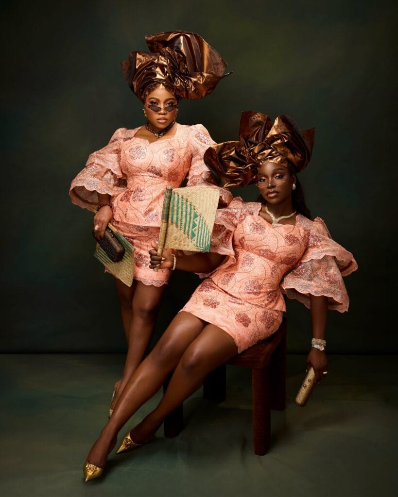 Veekee James and Tomike Adeoye