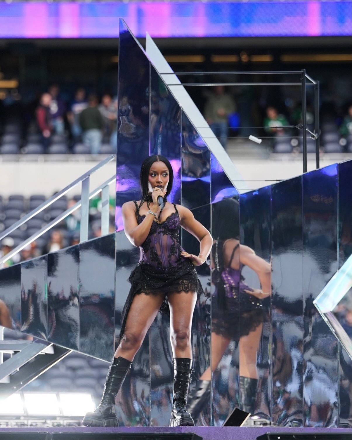 Ayra Starr NFL performance